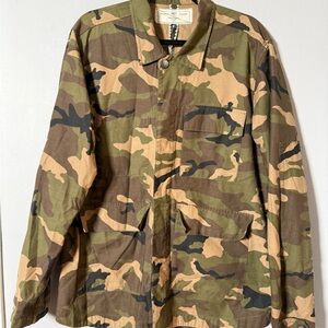 Rogue Territory Green and Brown Camouflage Jacket